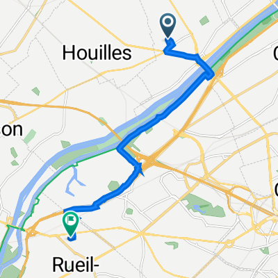 8 Avenue de l'Entente, Bezons à 20 Rue Charles Gounod, Rueil-Malmaison