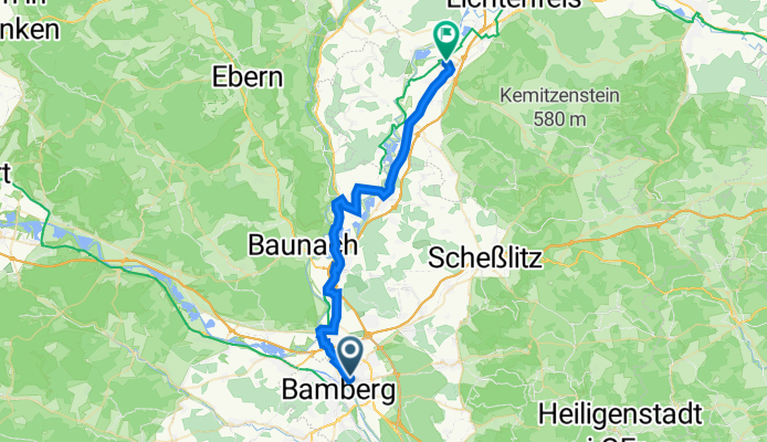 Recovered Route