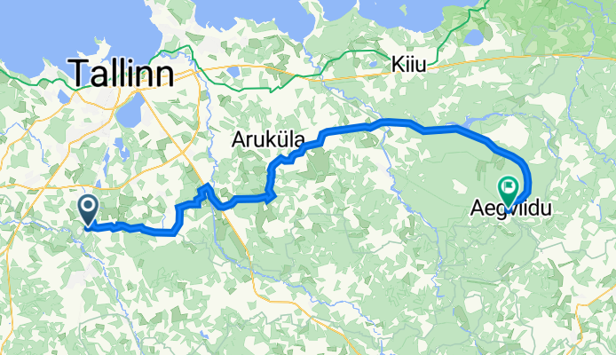 Kõivu tee 4, Metsanurme to Piibe mnt 7, Aegviidu