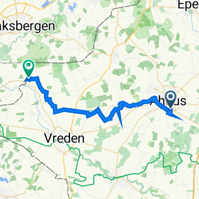Entspannte Route