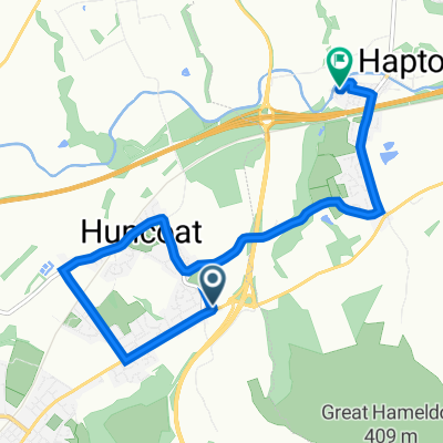 Burnley Road 562, Huncoat to Simpson Street 67, Hapton