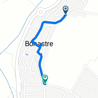 Carrer de Santa Quitèria, 1, Bonastre nach Carrer del Camí Sola, 3, Bonastre