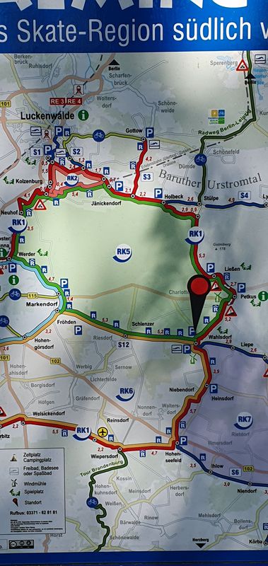 L73 7, Nuthe-Urstromtal nach Eichenallee 10, Nuthe-Urstromtal