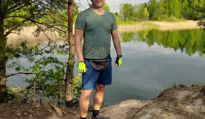 Foto 1 der Bikemap-Route "От улица Советская 36б, Электрогорск до улица Советская 36А, Электрогорск"