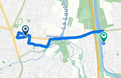 Route in der Bikemap App öffnen