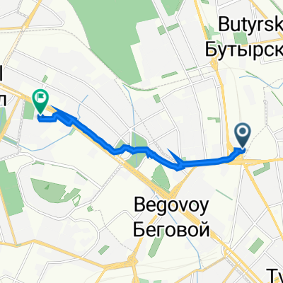 Savelovskiy Railway Station - 47, Leningradskiy Prospect