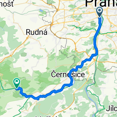 Praha/Smíchovské nádraží/Krlštejn - nádraží