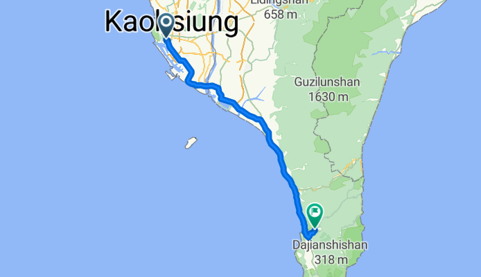 Taiwan Bike Trip (Day 1)