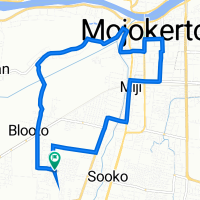 Jalan Suromulang Barat 25, Kecamatan Prajurit Kulon to Jalan Suromulang Barat XI 21, Kecamatan Prajurit Kulon