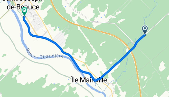 De Route Calway 341-301, Saint-Joseph-de-Beauce à Québec 276 950, Saint-Joseph-de-Beauce