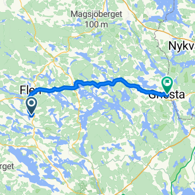 Vadsbro, Flen to Torggatan, Gnesta