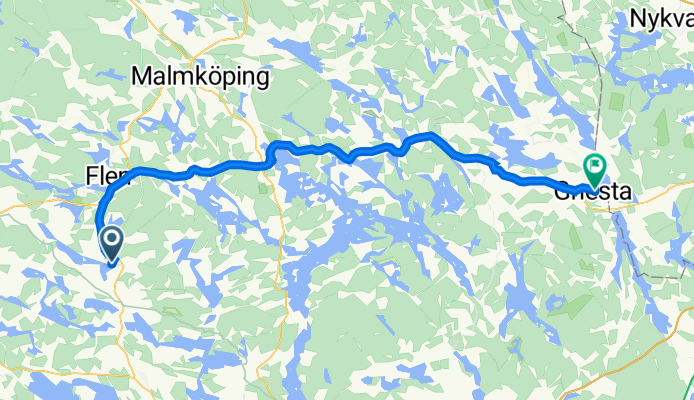 Vadsbro, Flen to Torggatan, Gnesta