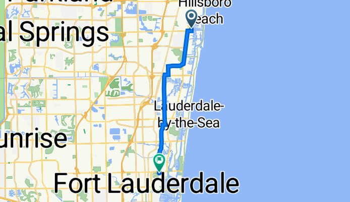 3760 Fred Schorr Way, Lighthouse Point to 916–954 NE 15th Ave, Fort Lauderdale