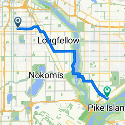 10th Avenue South 2830, Minneapolis to West Maynard Drive 1357W, Saint Paul