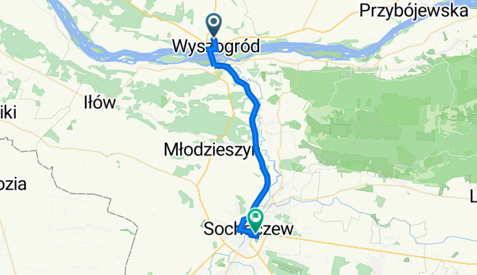 Zamieście 51, Wyszogród do Olimpijska 3, Sochaczew
