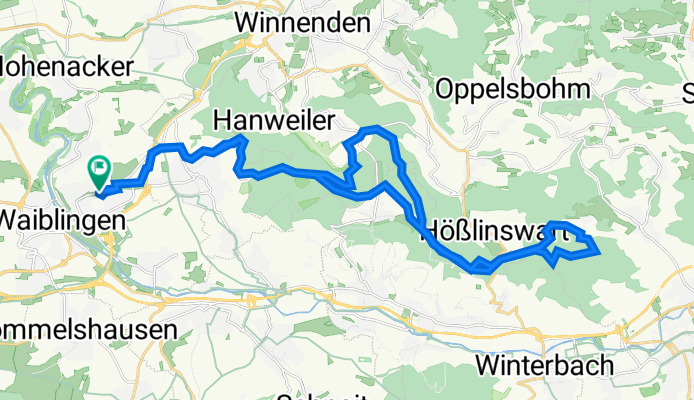 Im Sämann 104, Waiblingen nach Im Sämann 105, Waiblingen