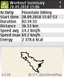 Destacado 1 en la ruta de Bikemap "28.9.2011 MTB Lbc - Kryštofák - Ještědka - Pláně - Lbc"