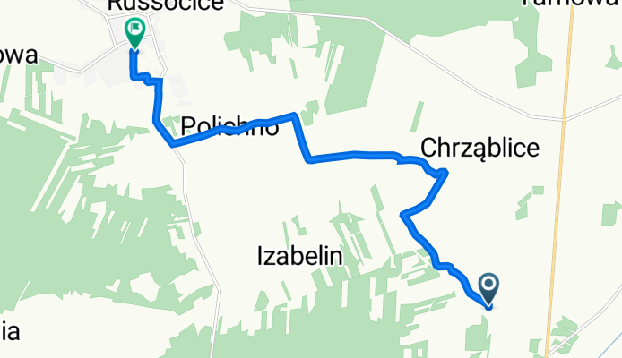 Galew 38A, Brudzew do Senatorska 8, Władysławów