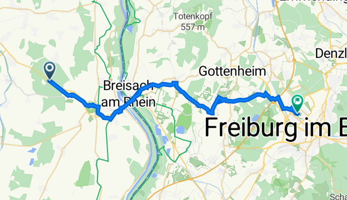 D 415, Sundhoffen nach West, Freiburg im Breisgau