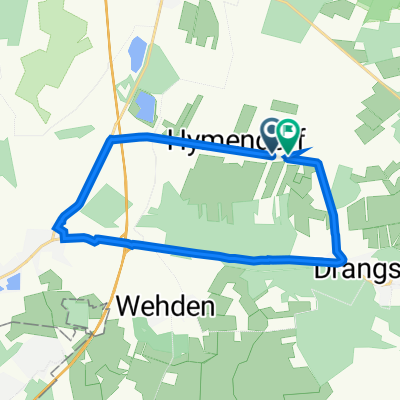 Hymendorfer Straße 107, Geestland nach Hymendorfer Straße 94A, Geestland