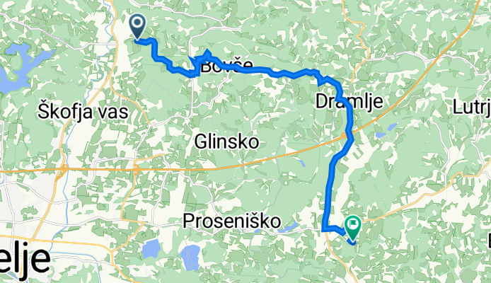 Pot na Dobrotin 13 to Lokarje 6a