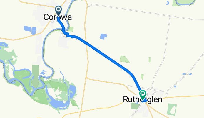 88 Sanger St, Corowa to 102 Main St, Rutherglen