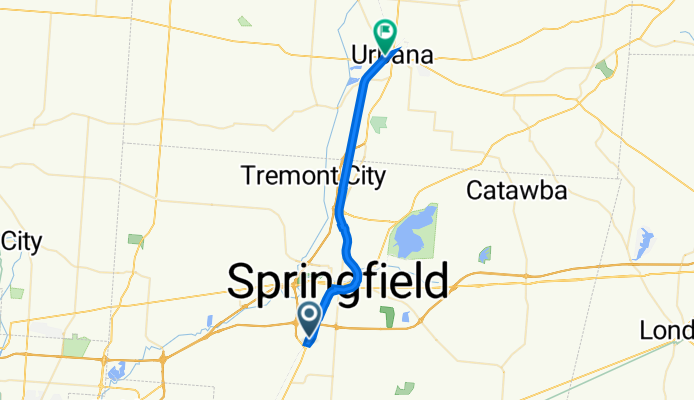 Beatty, OH to Urbana, OH