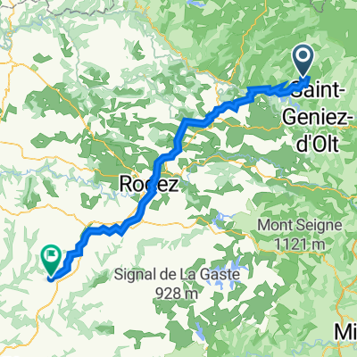 etape 9 Prades d'aubrac_ Naucelle