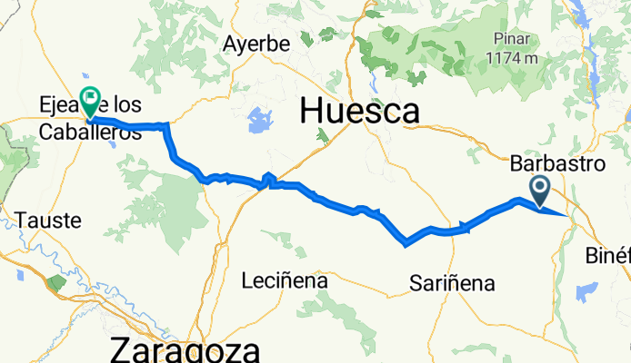 A-1223, Ilche nach Paseo del Muro, 34, Ejea de Los Caballeros