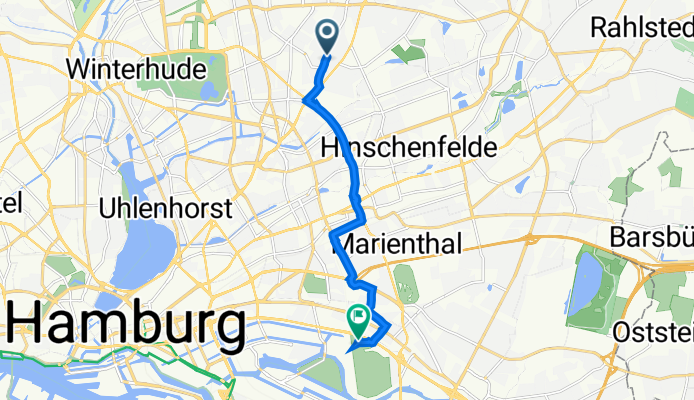 Fabriciusstraße 63A, Hamburg nach Hamburg-Mitte, Hamburg