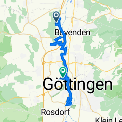 Bovenden nach Königsstieg 117, Göttingen