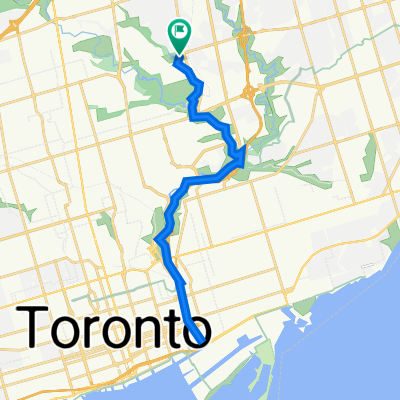 Edwards Gardens to Downtown and back!