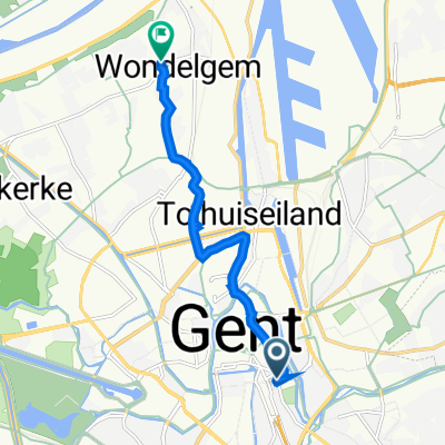 Lange Violette Straat 18, Gent naar Vroonstallestraat 4, Gent