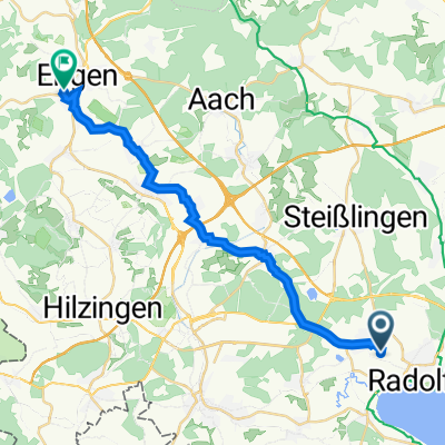 Im Wiesengrund 9, Radolfzell am Bodensee nach Am Zielhag 3, Engen