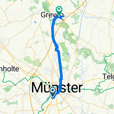 Von Stauffenberg Straße 16, Münster nach Schäferstraße, Greven