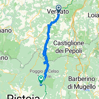 Via della Repubblica 794, Vergato nach SP 24, Montale