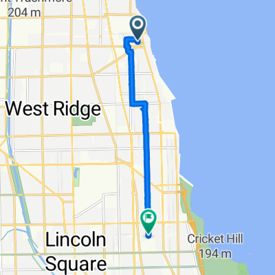 7640 N Greenview Ave, Chicago to 5011 N Glenwood Ave, Chicago