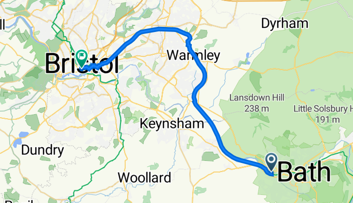 24–26 Avondale Road, Newbridge, Lower Weston, Bath to 10 Broad Quay, Bristol