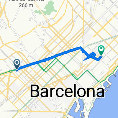 Carrer de Buenos Aires, 55, Barcelona a Carrer de Pujades, 136, Barcelona