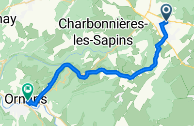 Route in der Bikemap App öffnen