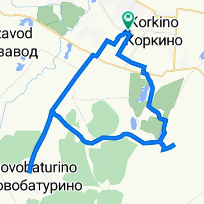 улица Сакко и Ванцетти, 25, Коркино до улица Сакко и Ванцетти, 25, Коркино