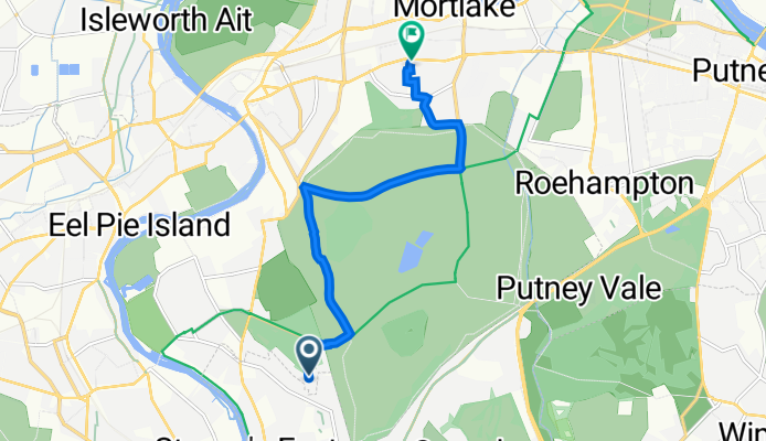 14 Cowper Road, Kingston Upon Thames to 64 Deanhill Court, Upper Richmond Road W, London
