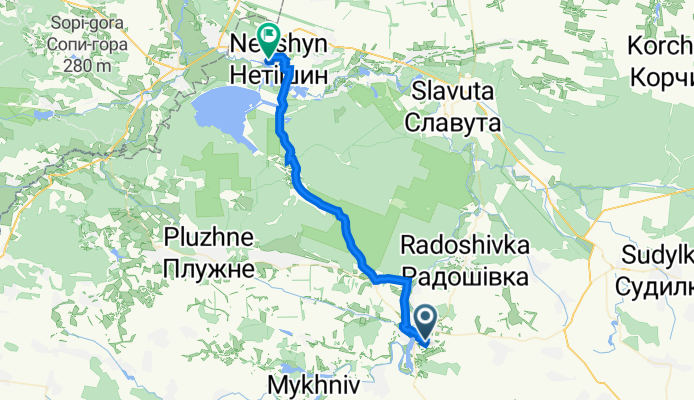 Open this route in Bikemap Web