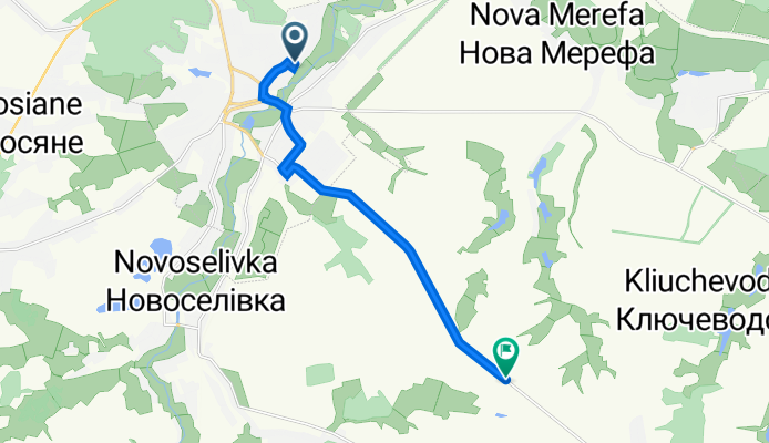 Морозова улица, Новая Водолага до О-212139, Нововодолажская