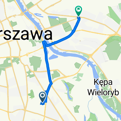 Srebrnych Świerków 4–10, Warszawa do al Jerzego Waszyngtona 85, Warszawa