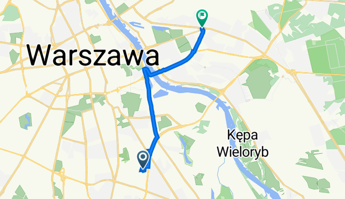 Srebrnych Świerków 4–10, Warszawa do al Jerzego Waszyngtona 85, Warszawa