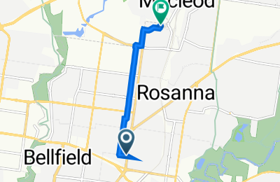 Route in der Bikemap App öffnen
