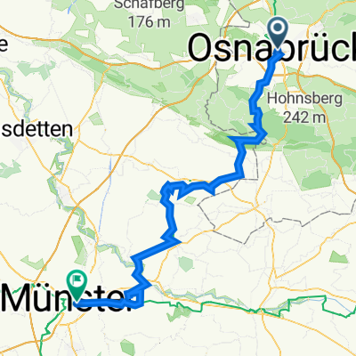 Große Straße 75, Osnabrück nach L843 43, Münster