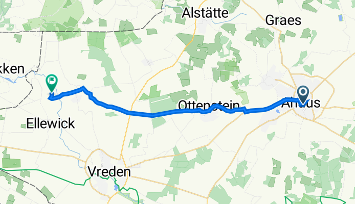 Markt 25, Ahaus nach Crosewick 29, Vreden