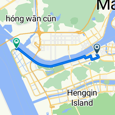 环岛东路, 珠海市 to 琴海北路, 珠海市